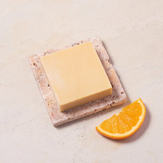 Naturseife aus Olivenöl - Orange