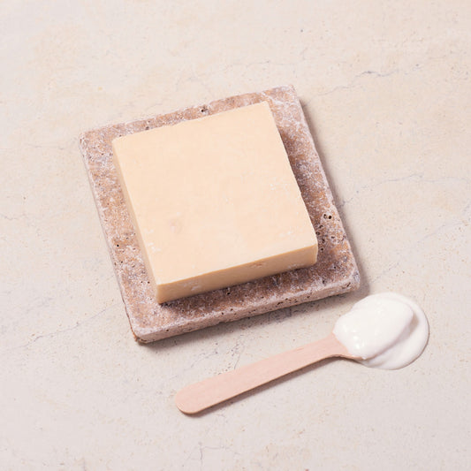 Naturseife aus Olivenöl - Ziegenmilch