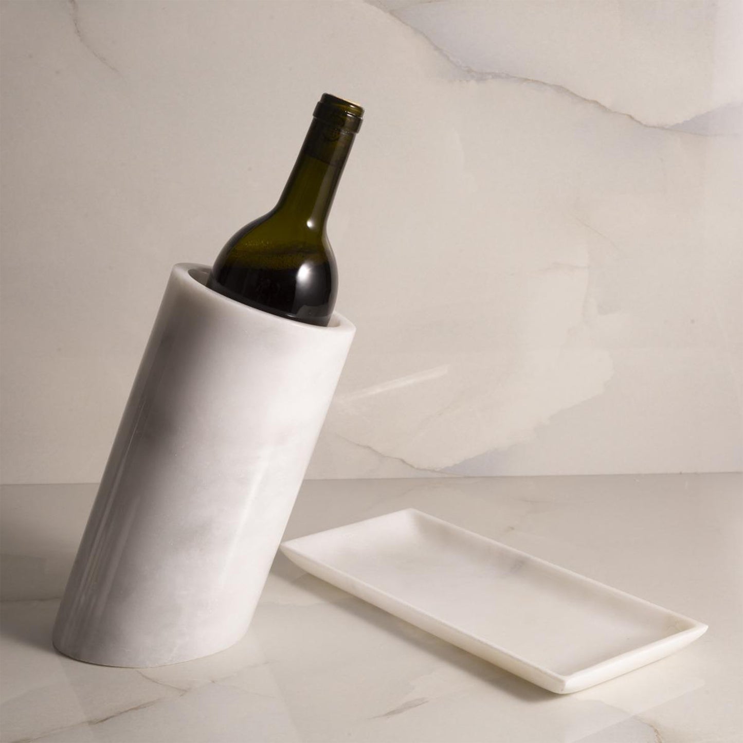 Tablett aus Marmor