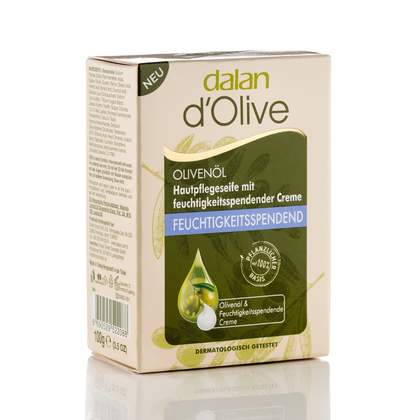 Dalan d'Olive Hautreinigungsseife 100 g
