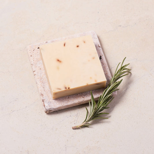 Naturseife aus Olivenöl - Rosmarin