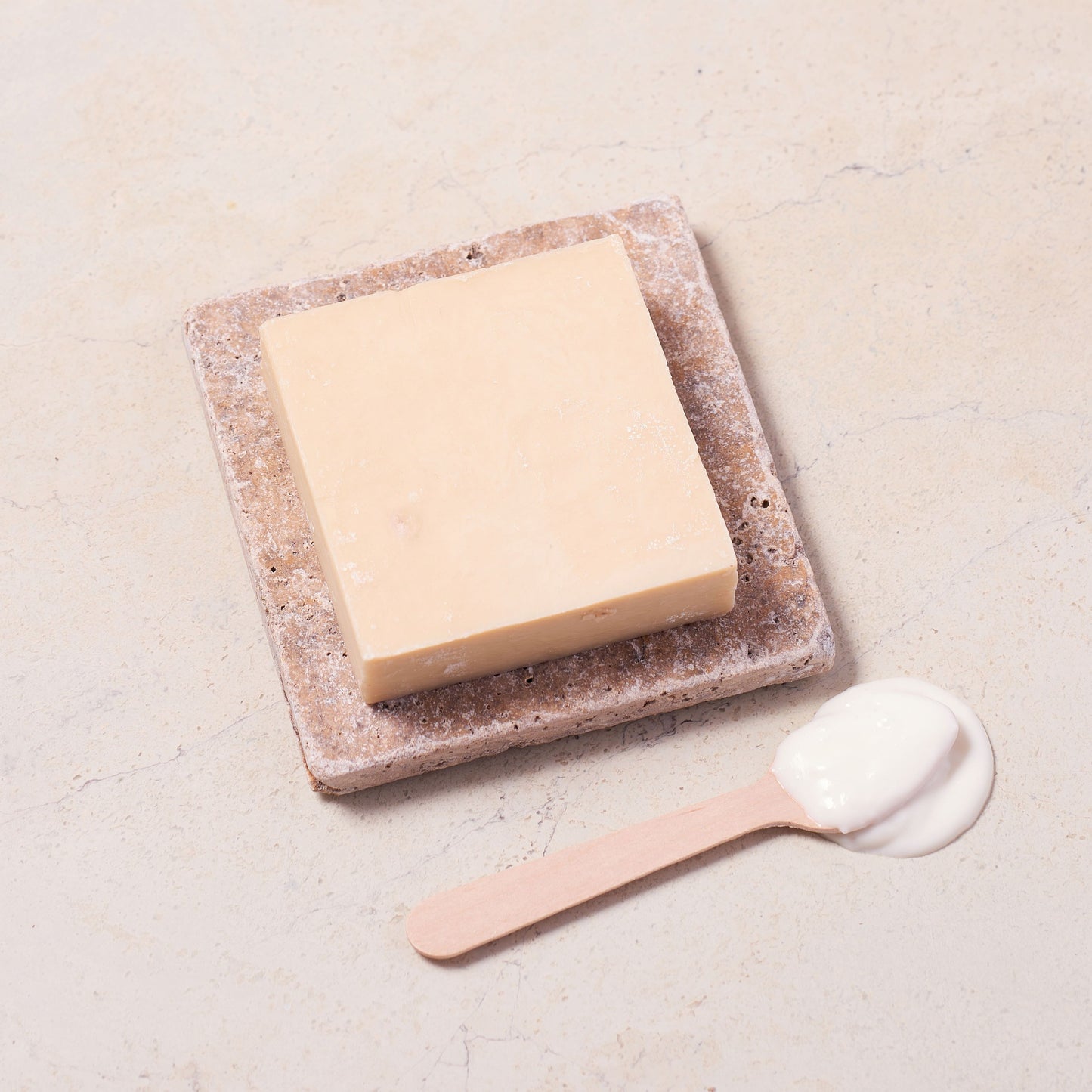 Naturseife aus Olivenöl - Ziegenmilch