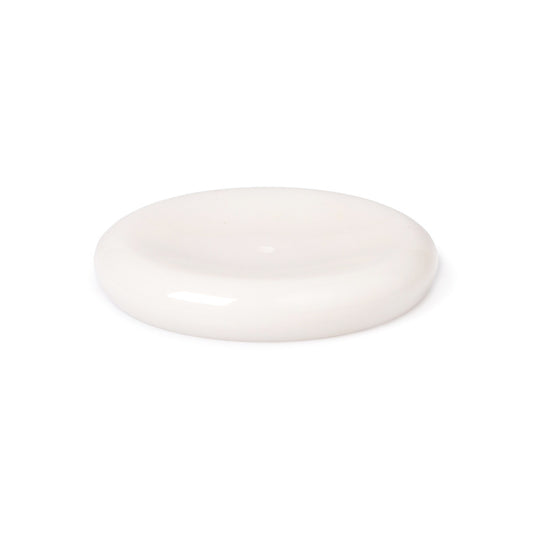 Seifenschale aus Carrara-Marmor, aus 100 % Marmor, Durchmesser ca. 11,5 cm