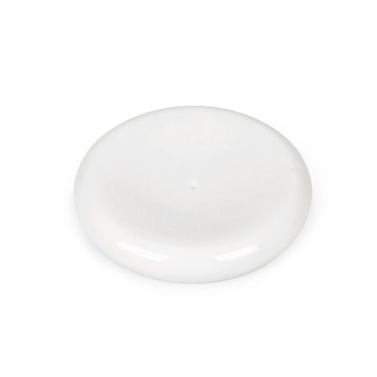 Seifenschale aus Carrara-Marmor, aus 100 % Marmor, Durchmesser ca. 11,5 cm, Draufsicht