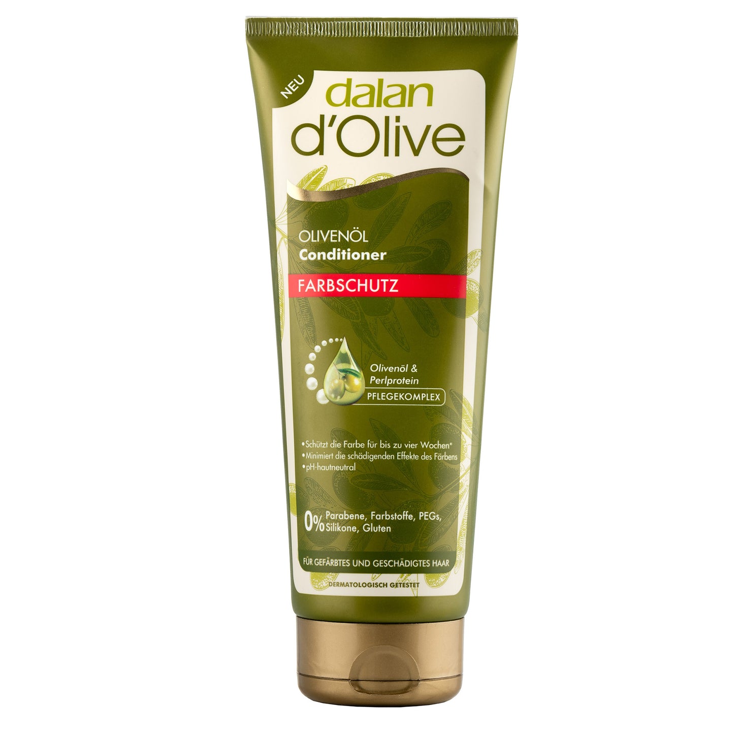Dalan d'Olive Conditioner Farbschutz mit Olivenöl und Weizenproteinen, 200 ml
