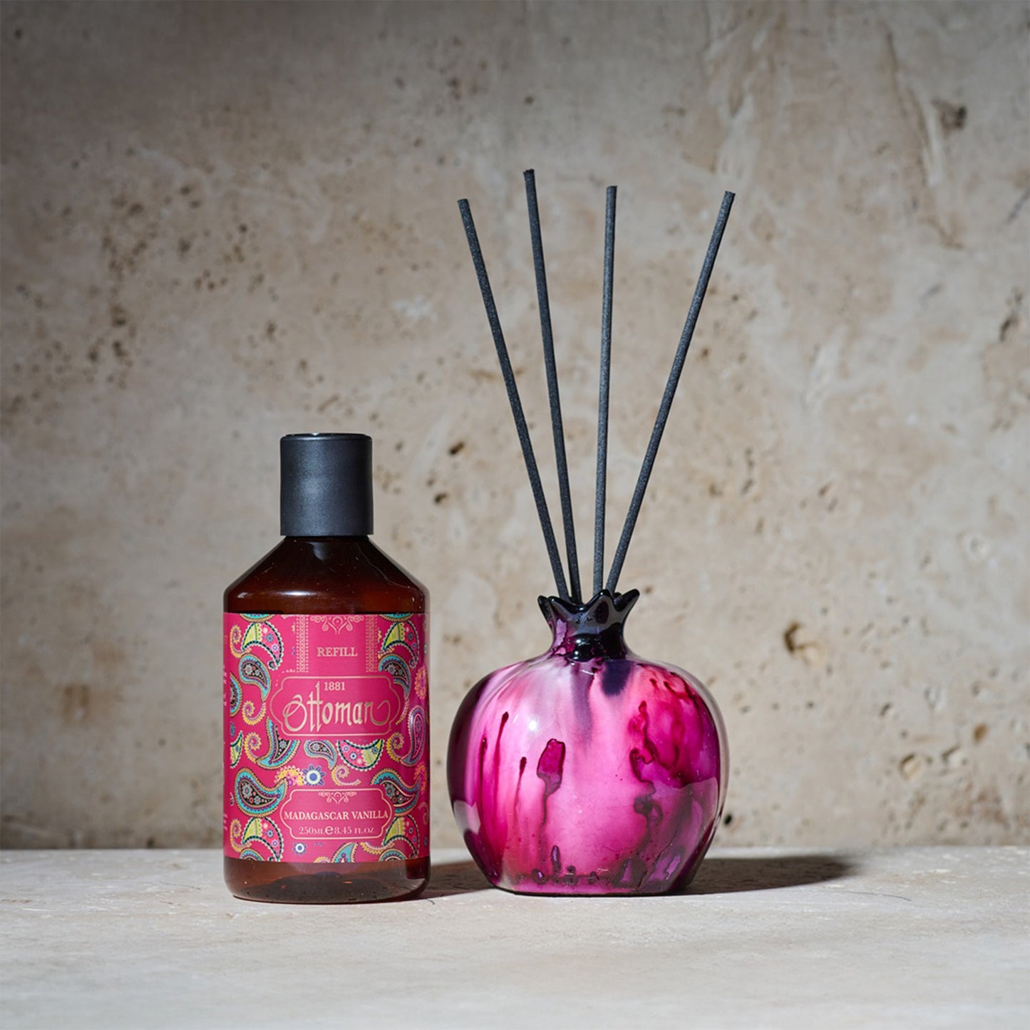 Diffuser Granatapfel - Lila/Rot