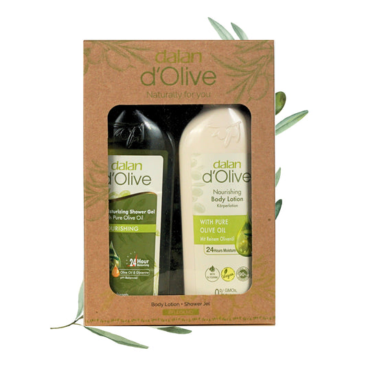 Dalan d'Olive Geschenkset Body Lotion & Shower Gel