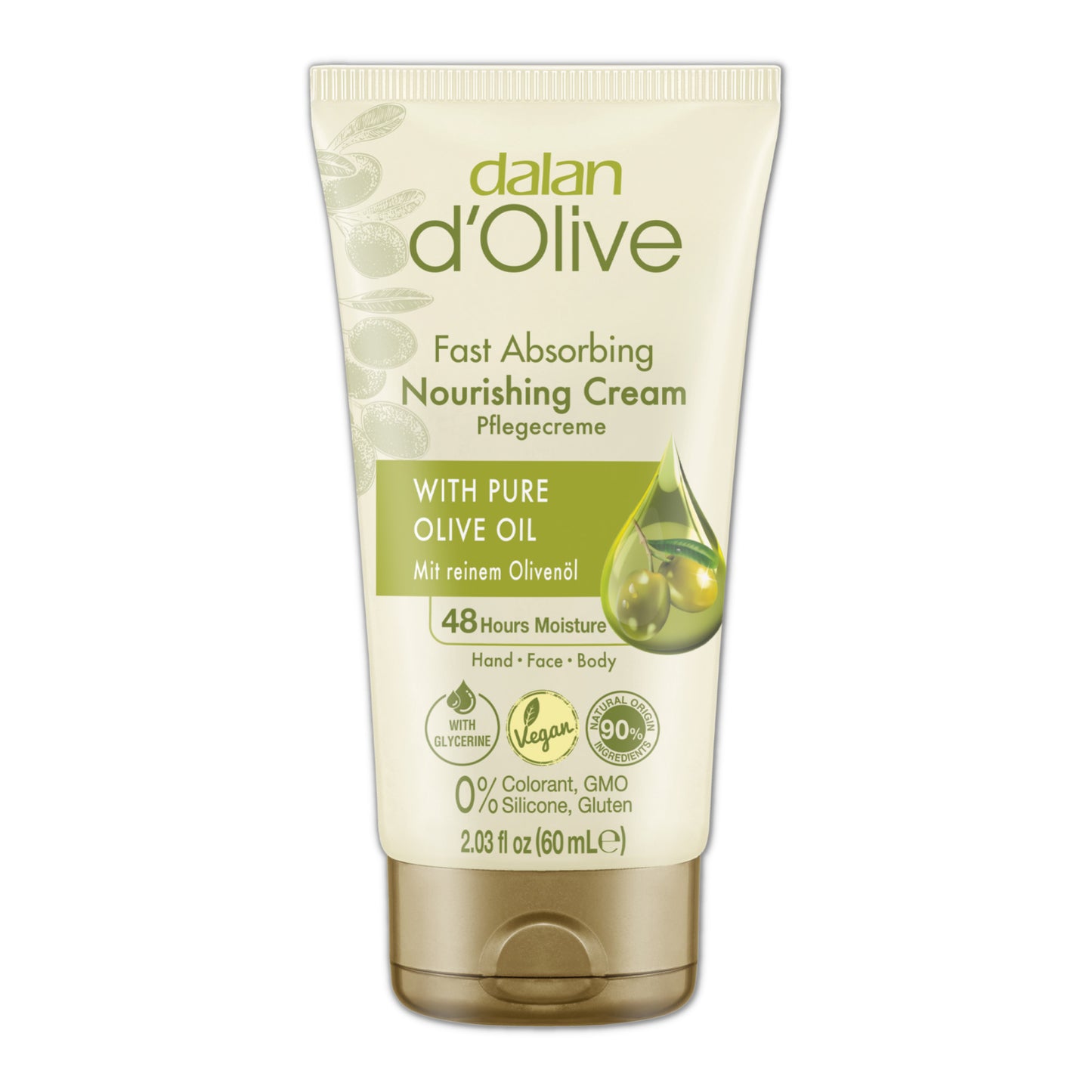 Dalan d'Olive Hand- & Körpercreme - Olive