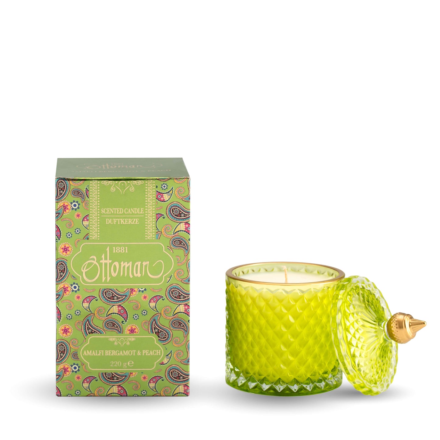 Duftkerze - Amalfi Bergamot & Peach