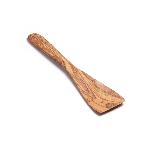 Pfannenwender aus Olivenholz, ca. 30 cm lang