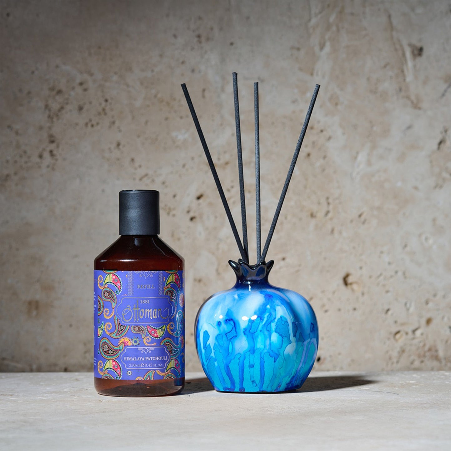 Diffuser Granatapfel - Blau