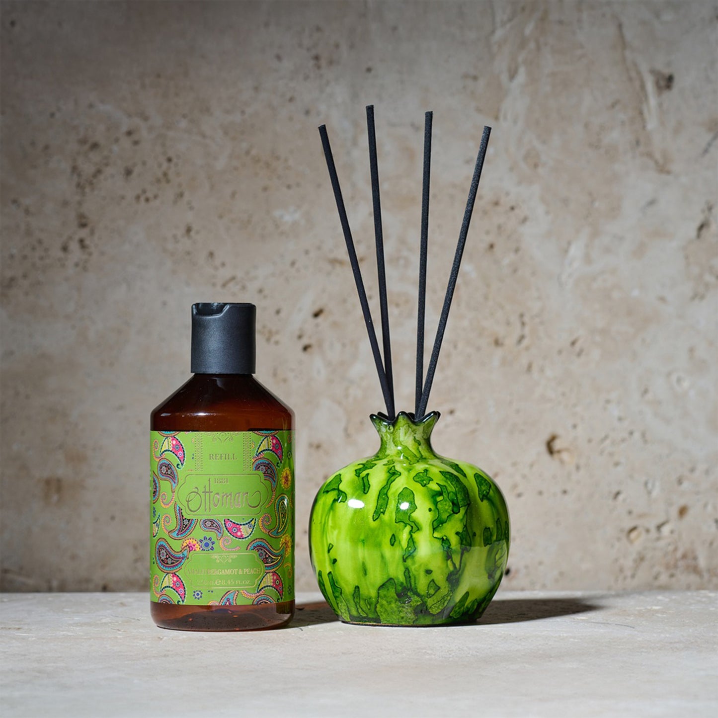 Diffuser Granatapfel - Grün