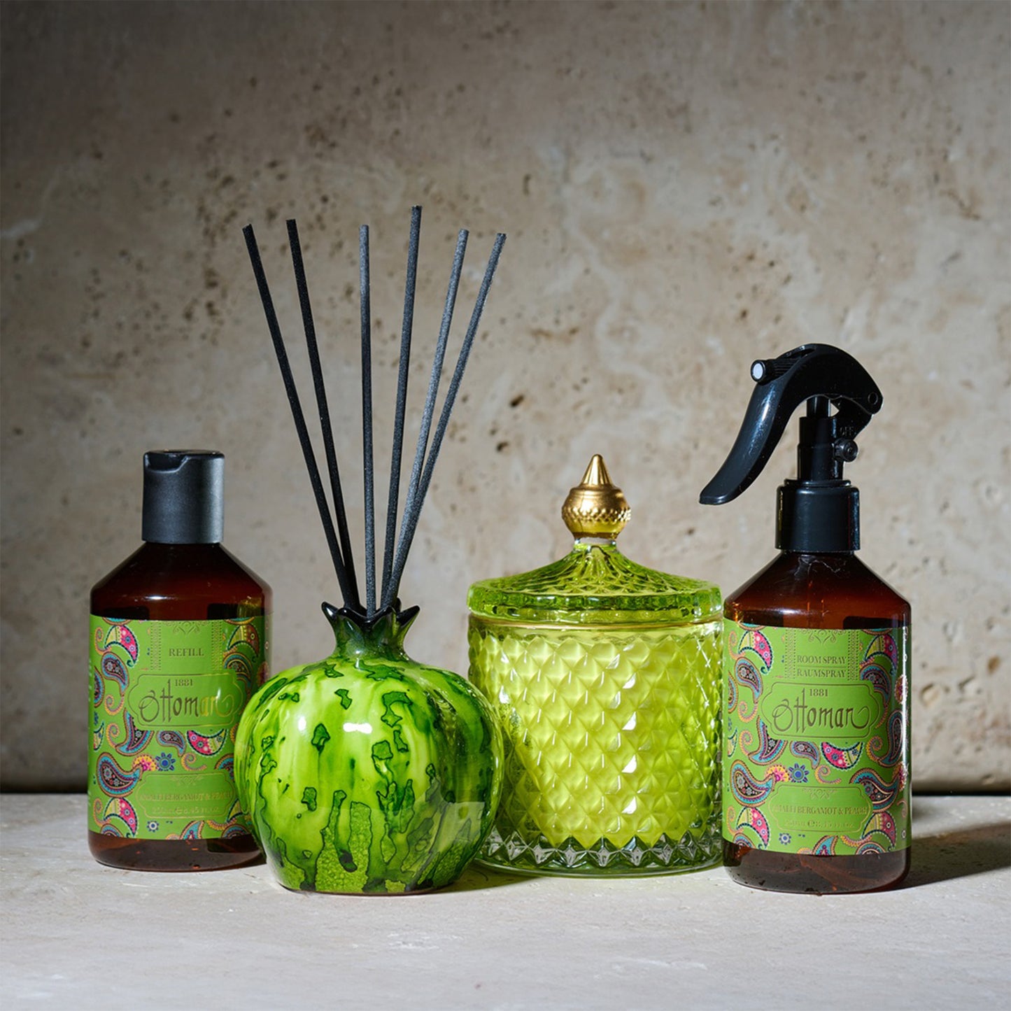 Duftkerze - Amalfi Bergamot & Peach