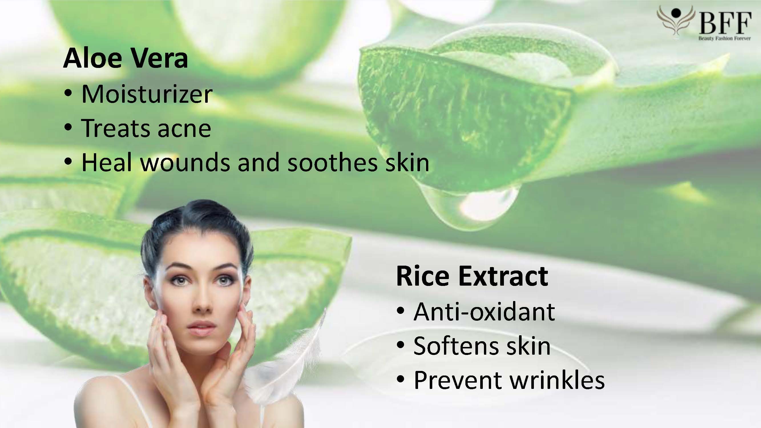PIELOR Gesichtsmasken - Aloe Vera