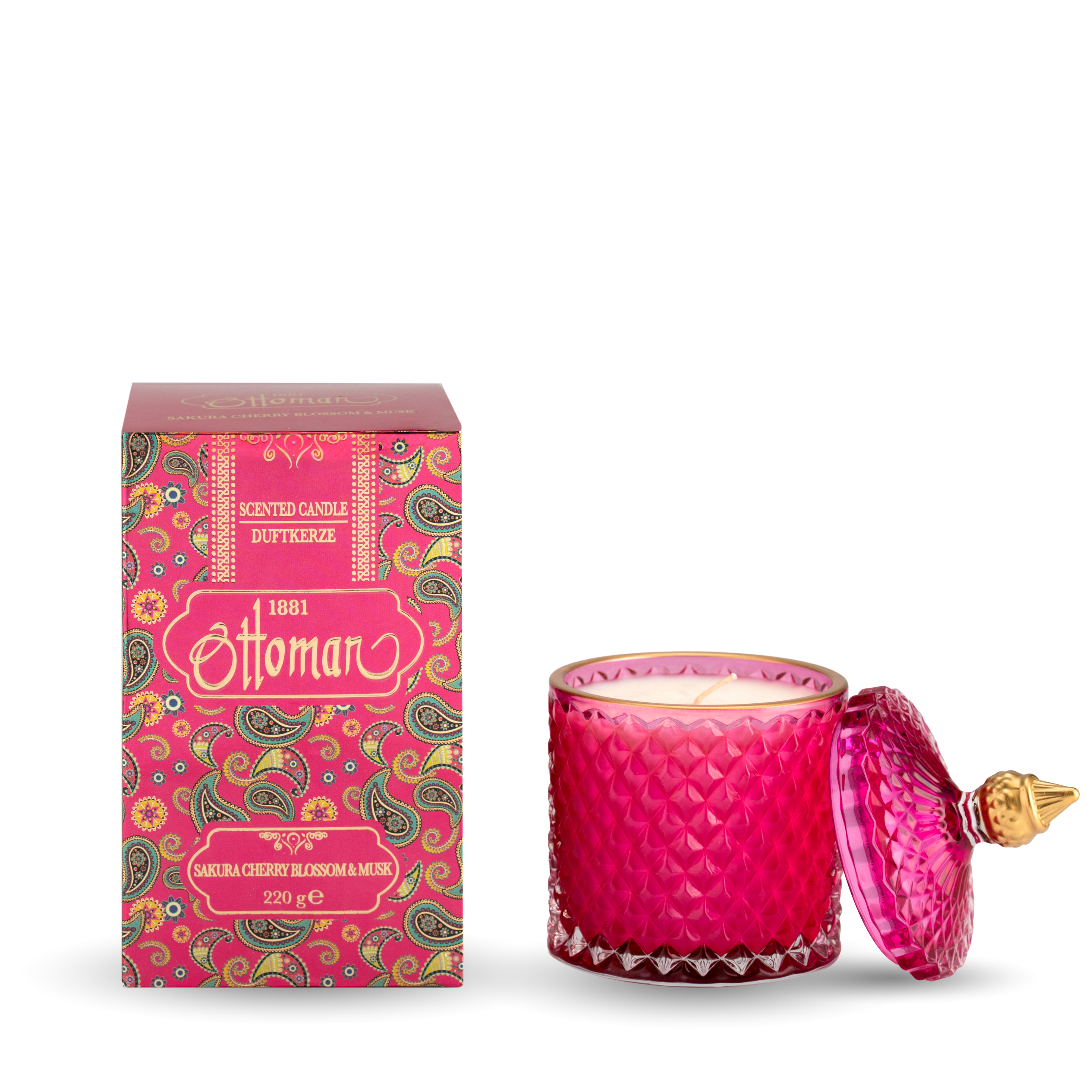 Kerze - Sakura Cherry Blossom & Musk