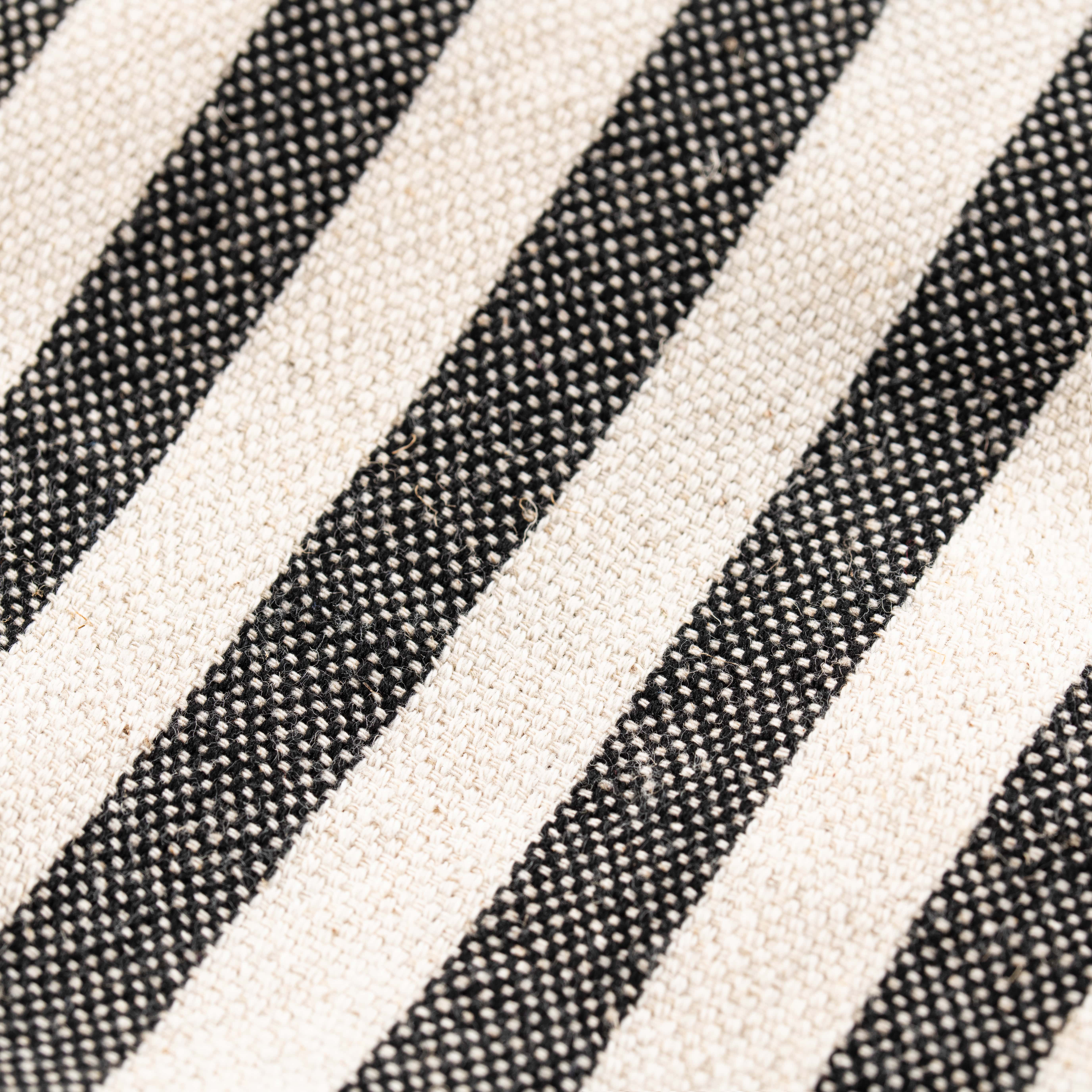 2-in-1 Strandrucksack mit Hamamtuch - schwarz