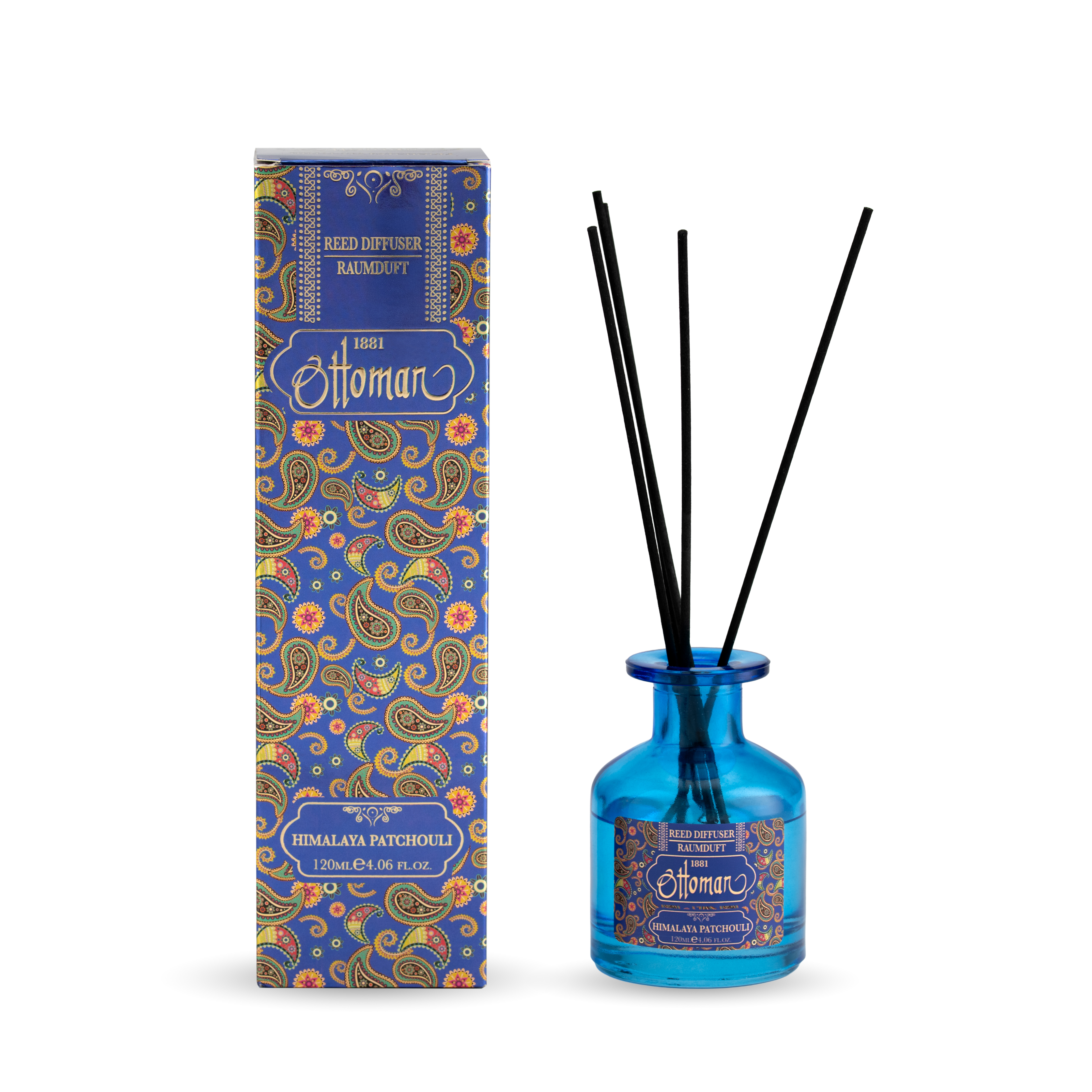 Diffuser Glas - Himalaya Patchouli Reed - 120 ml