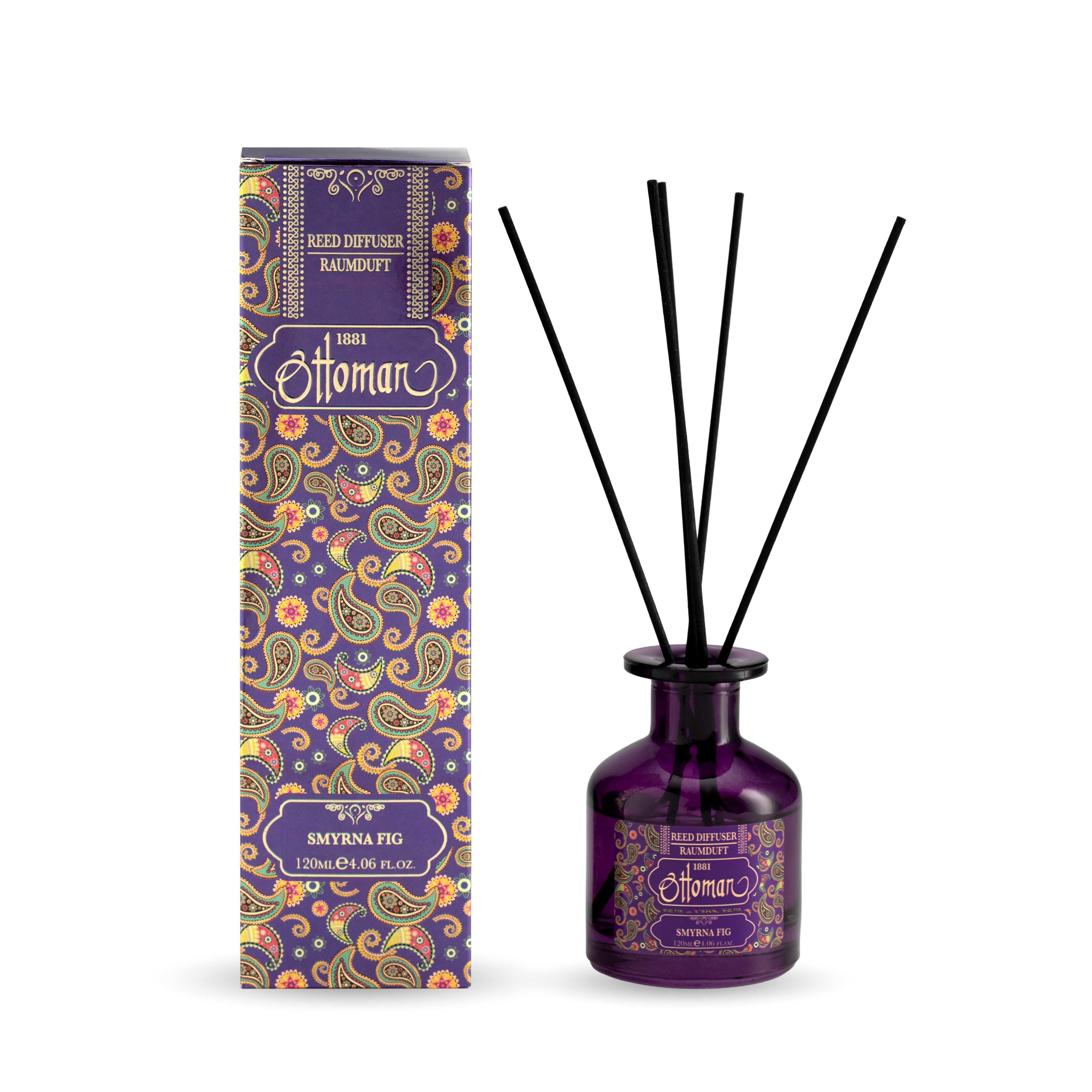 Diffuser Glas - Smyrna Fig - 120 ml