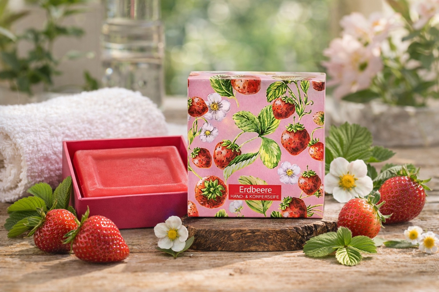 Erdbeerseife 125 g