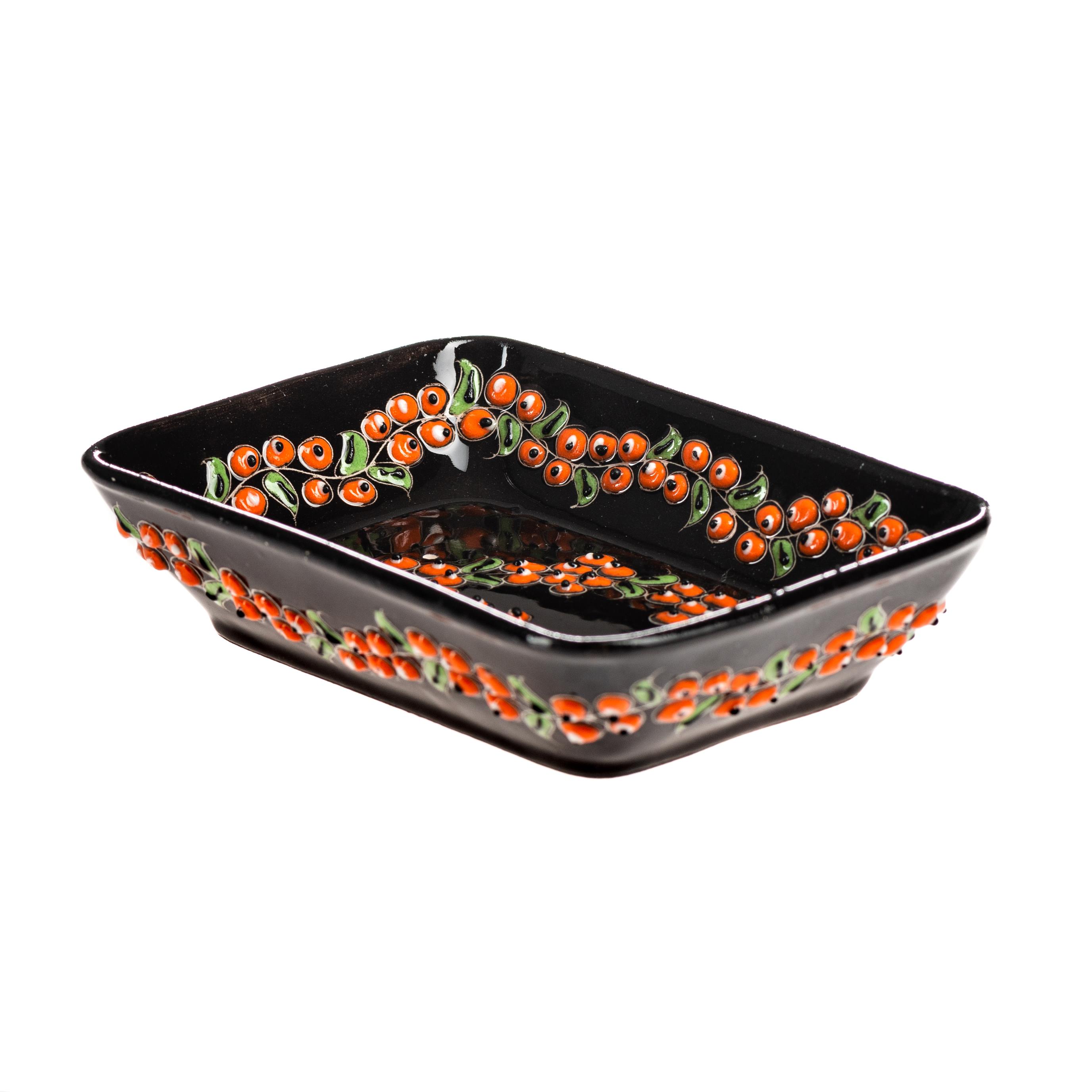 Keramik Seifenschale - handbemalt