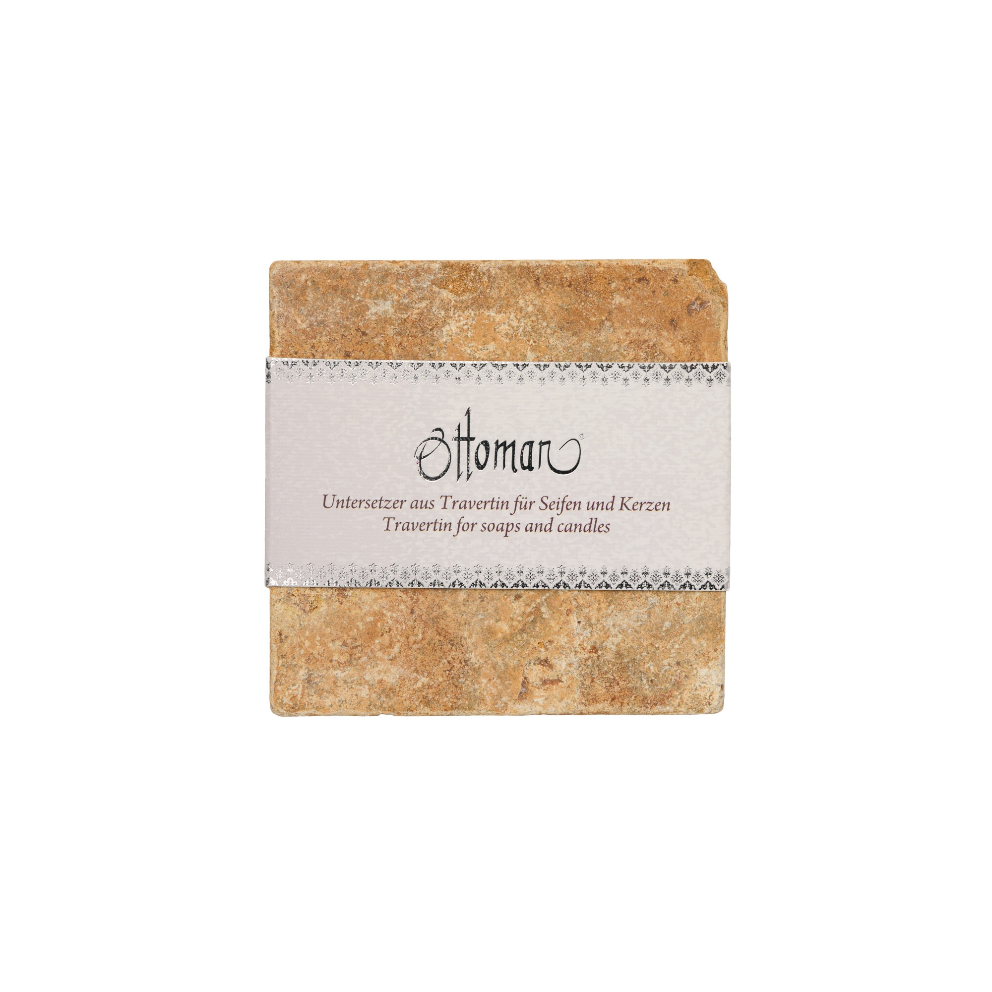 Travertin Soap dish Square Set of 4 Travertin Soap dish Square Set of 4