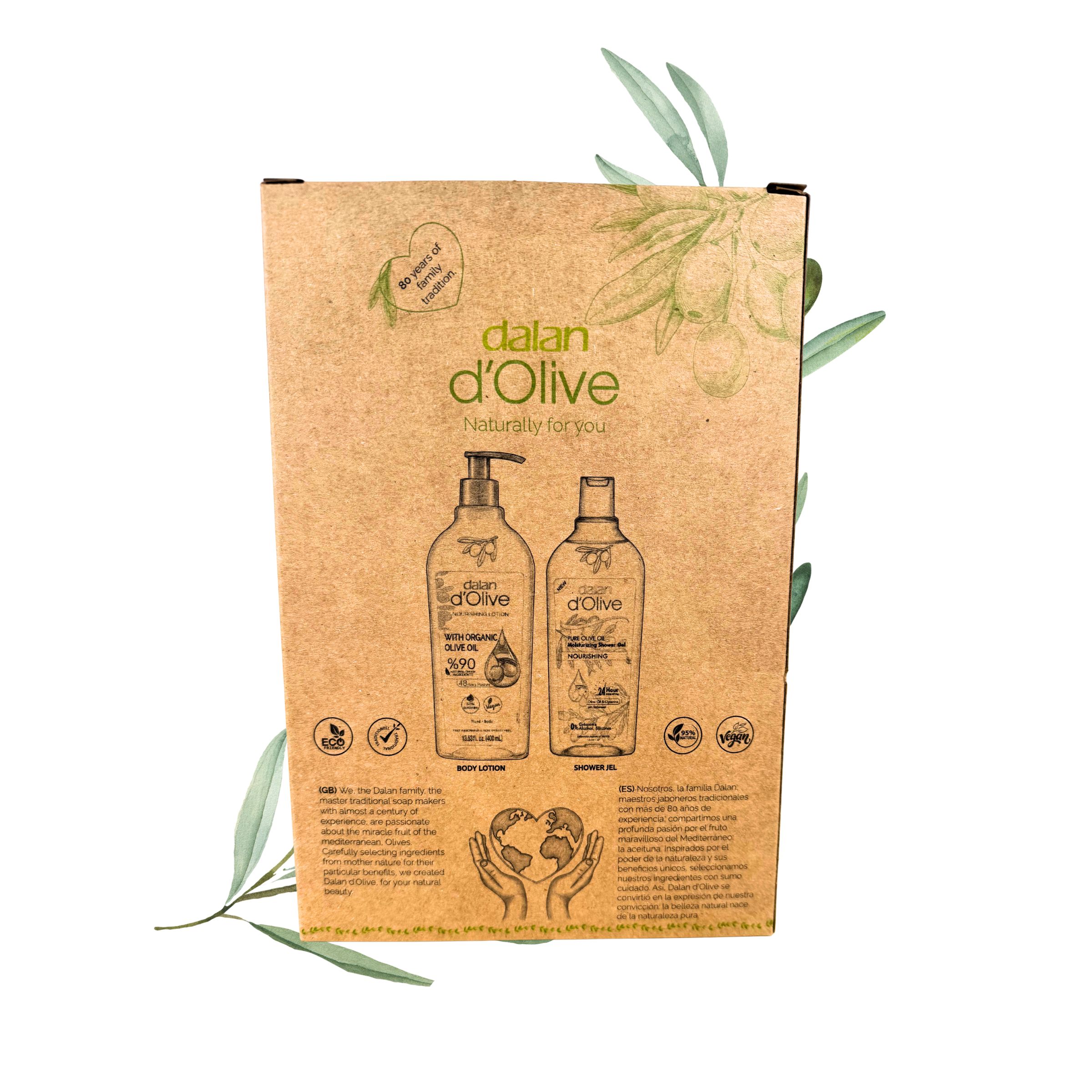 d'Olive - Geschenkset Body Lotion & Shower Gel