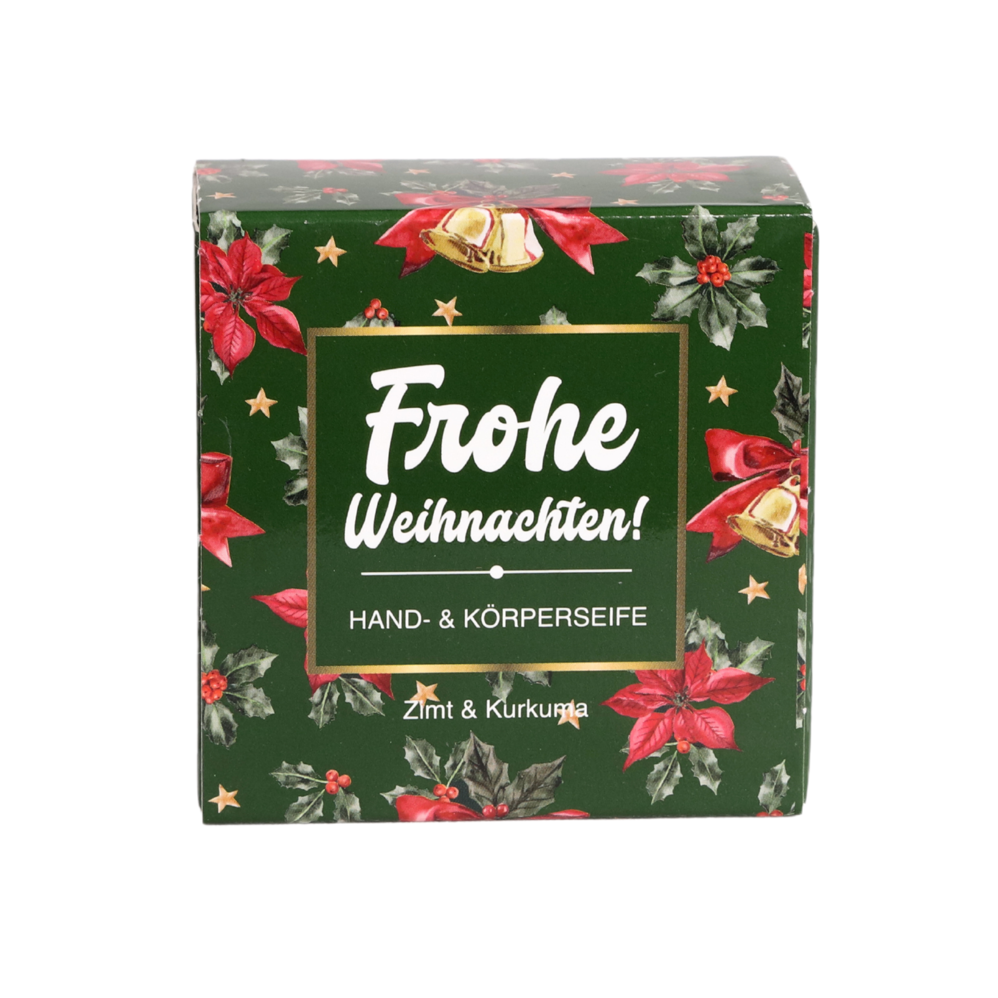 Geschenkseife Frohe Weihnachten - Zimt & Kurkuma Geschenkseife Frohe Weihnachten - Zimt & Kurkuma
