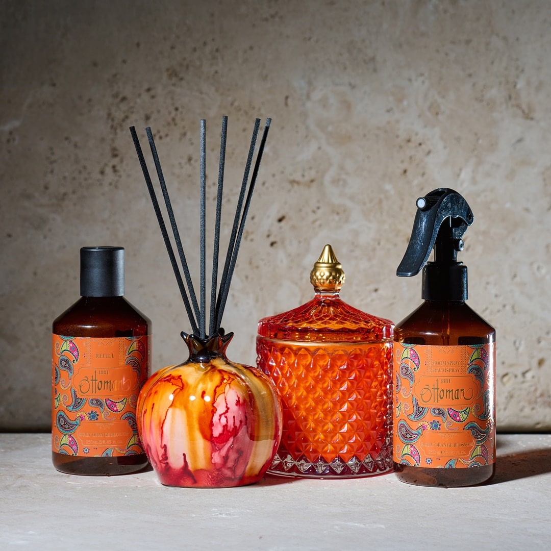 Diffuser Granatapfel - rot/orange