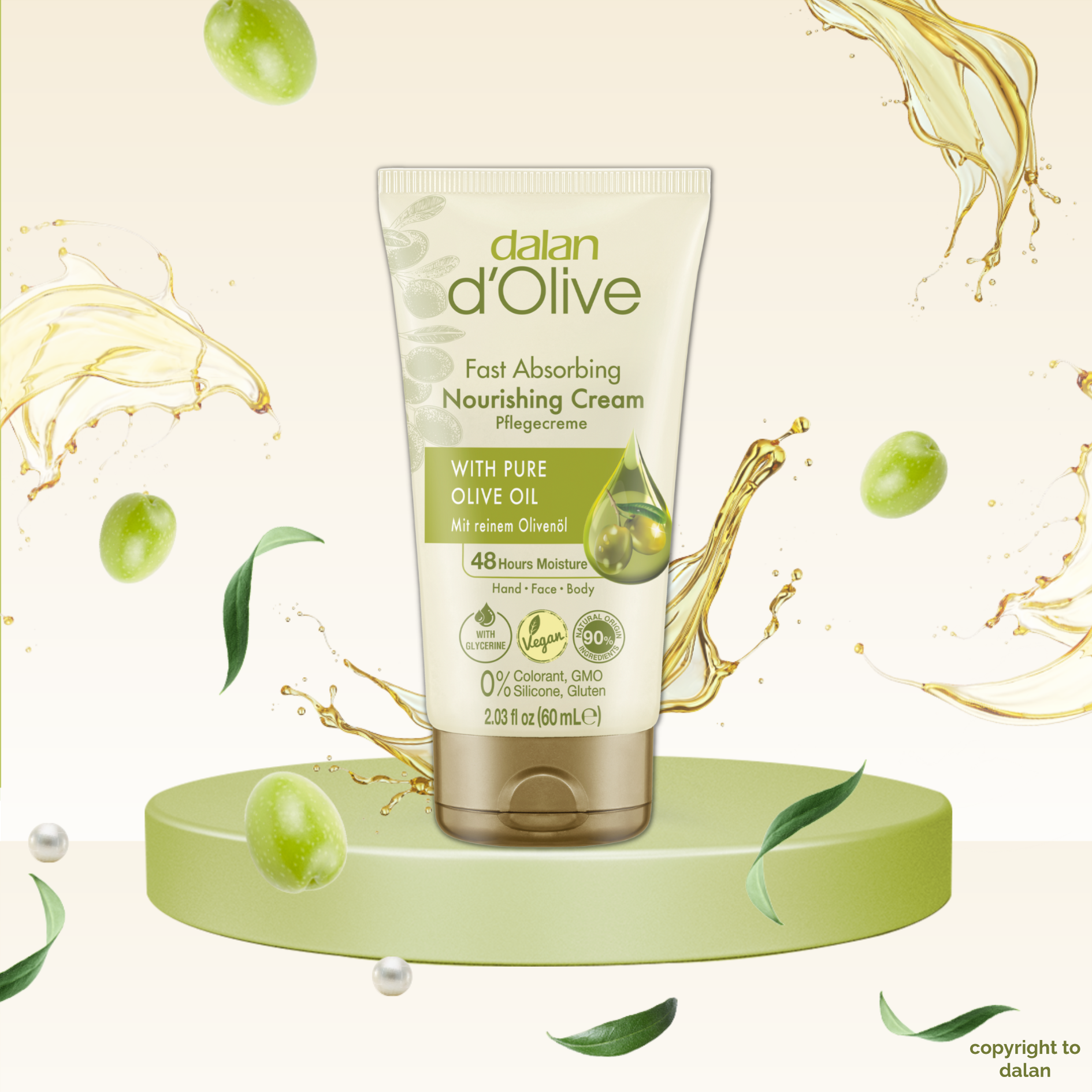 Dalan d´Olive Hand & Body Cream Dalan d´Olive Hand & Body Cream