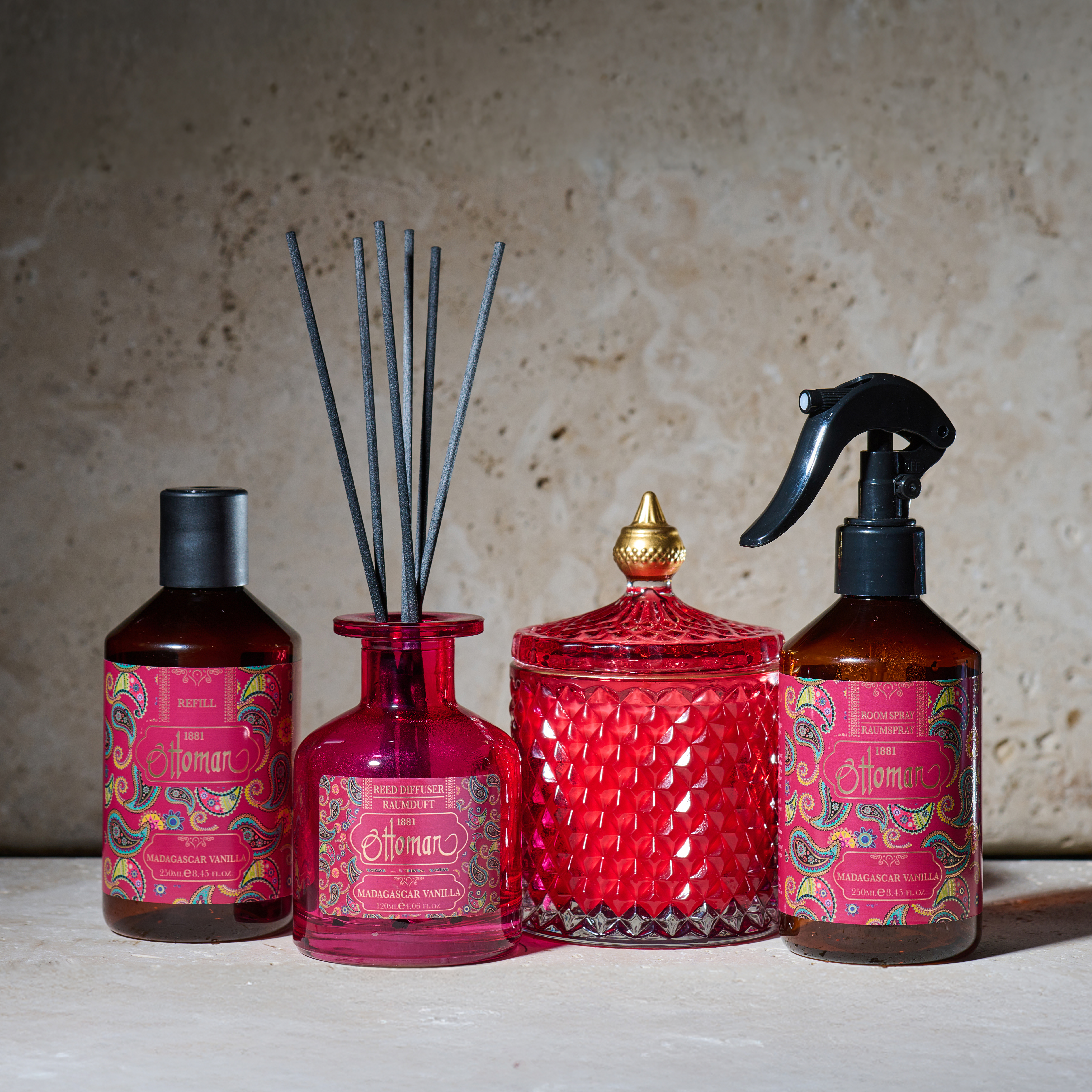 Diffuser Glas - Madagascar Vanilla - 120 ml