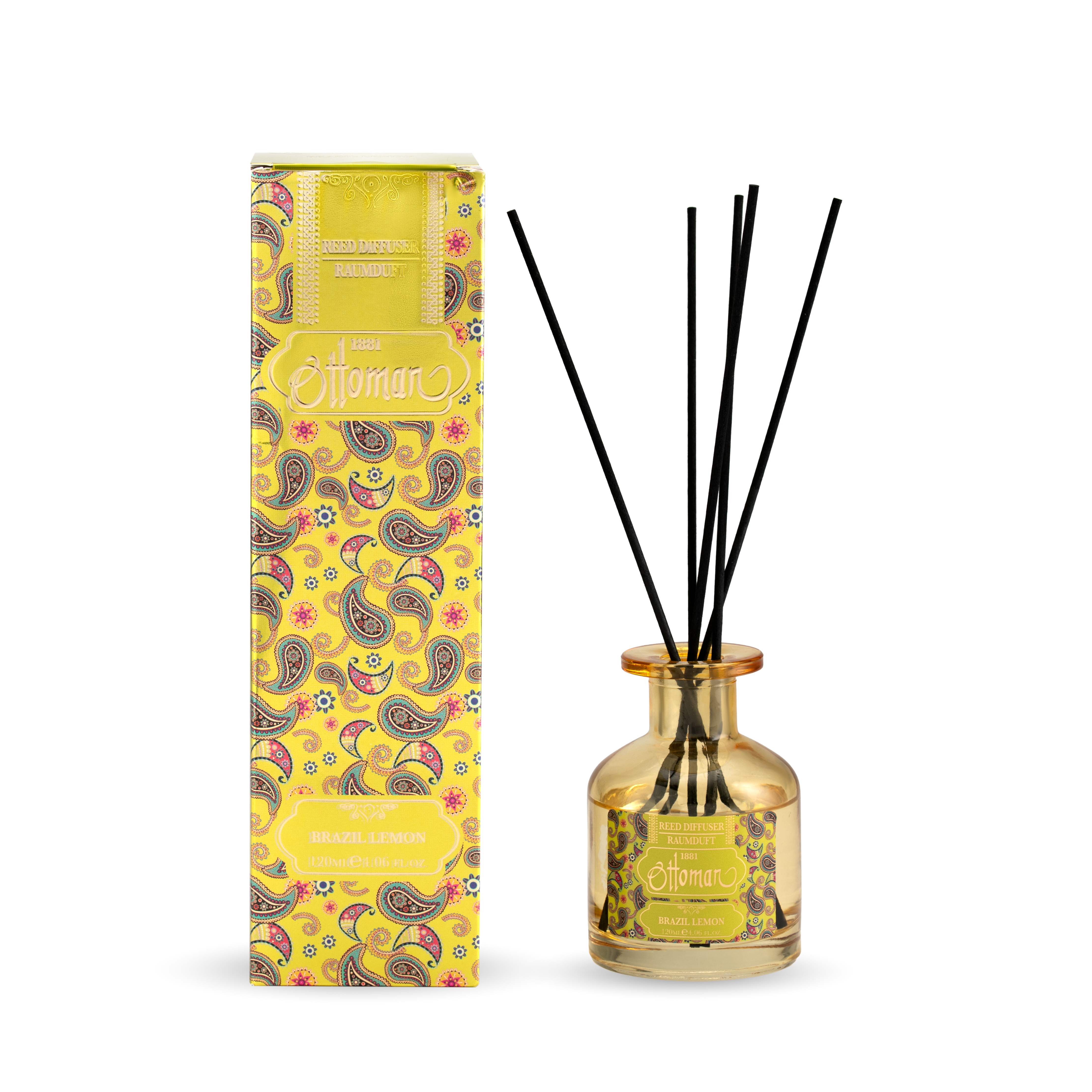 Diffuser Glas - Brazil Lemon - 120 ml