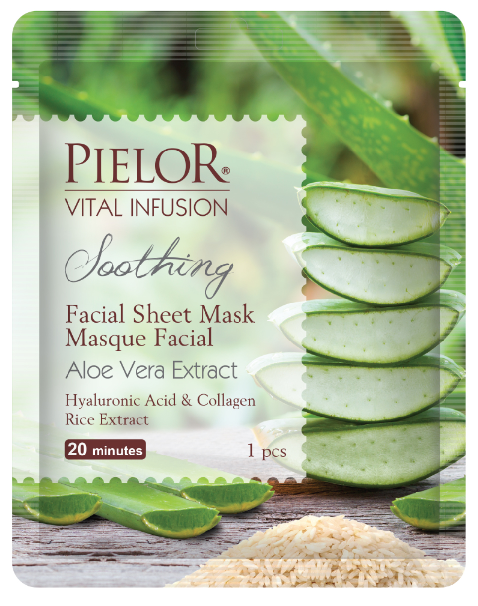 PIELOR Gesichtsmasken - Aloe Vera