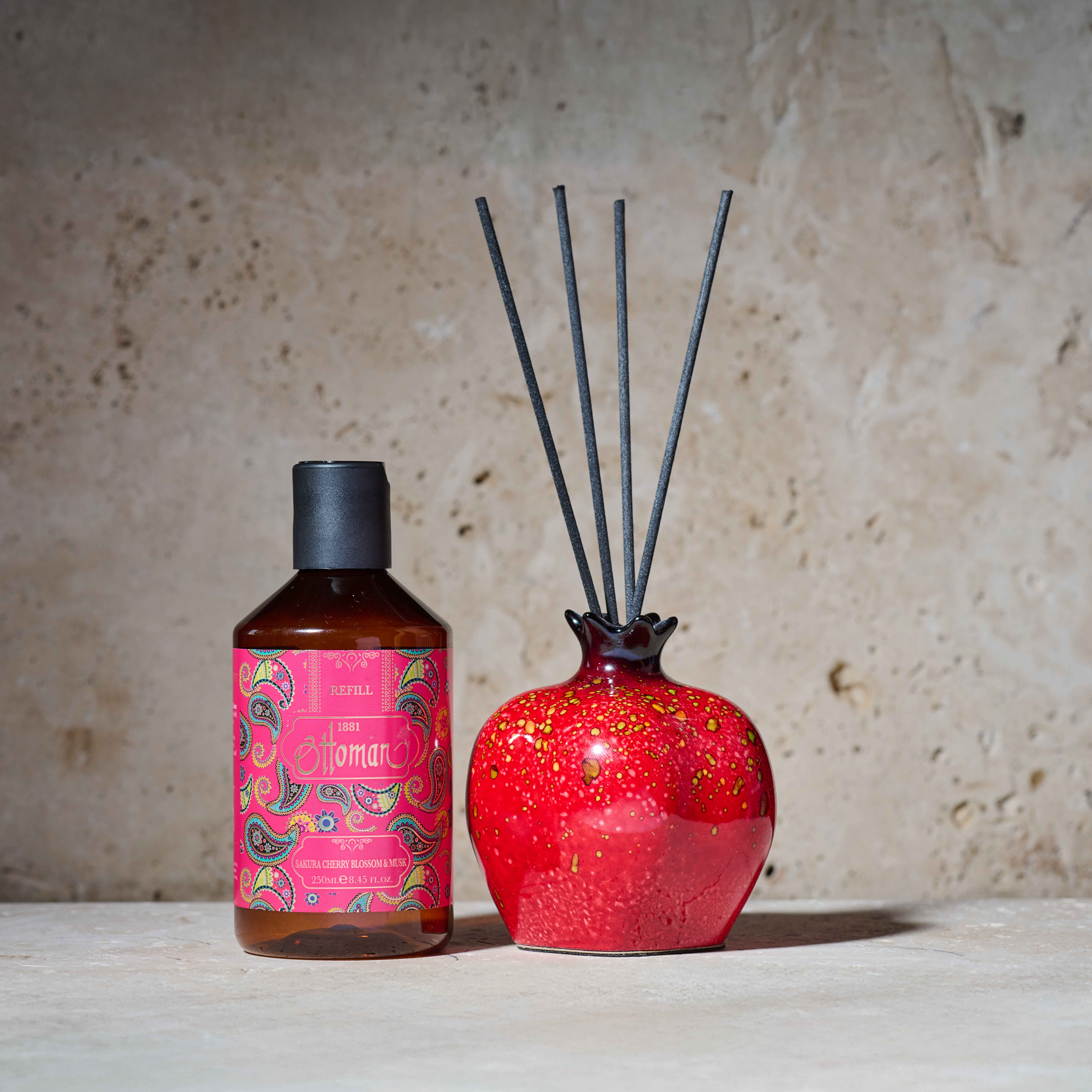 Diffuser Granatäpfel - rot
