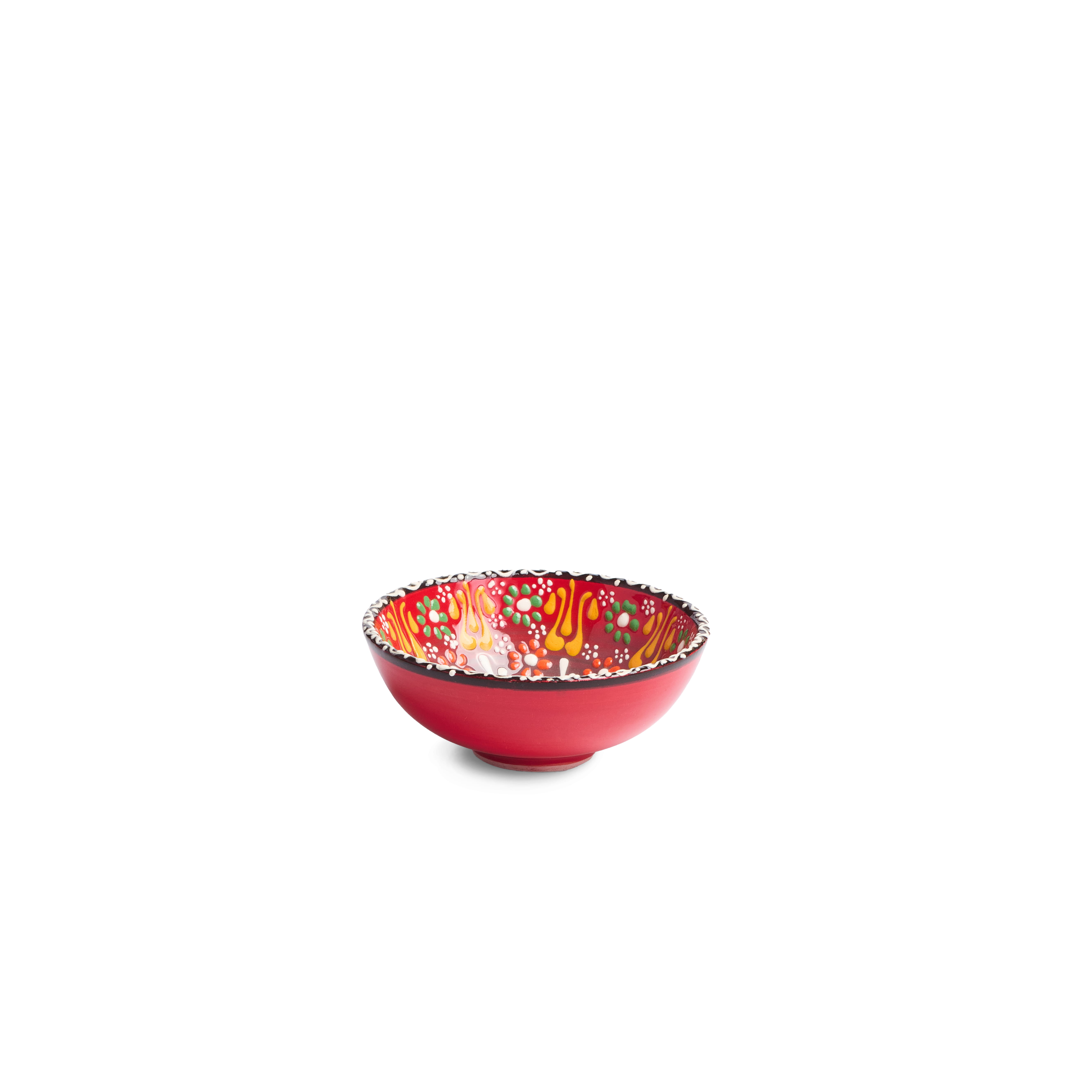 Keramikschale Dantel - Rot S