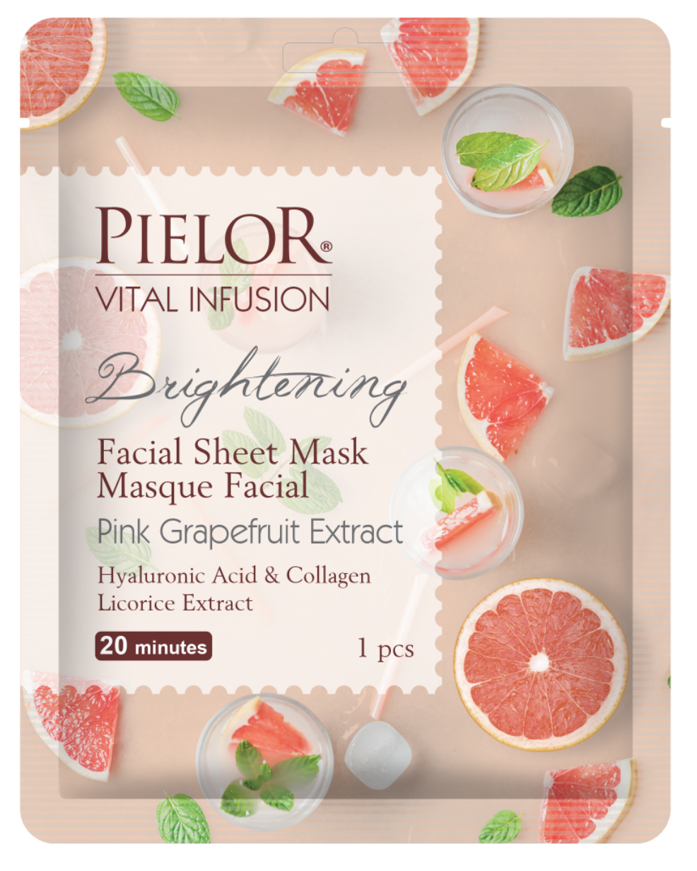 PIELOR Gesichtsmasken - Pink Grapefruit