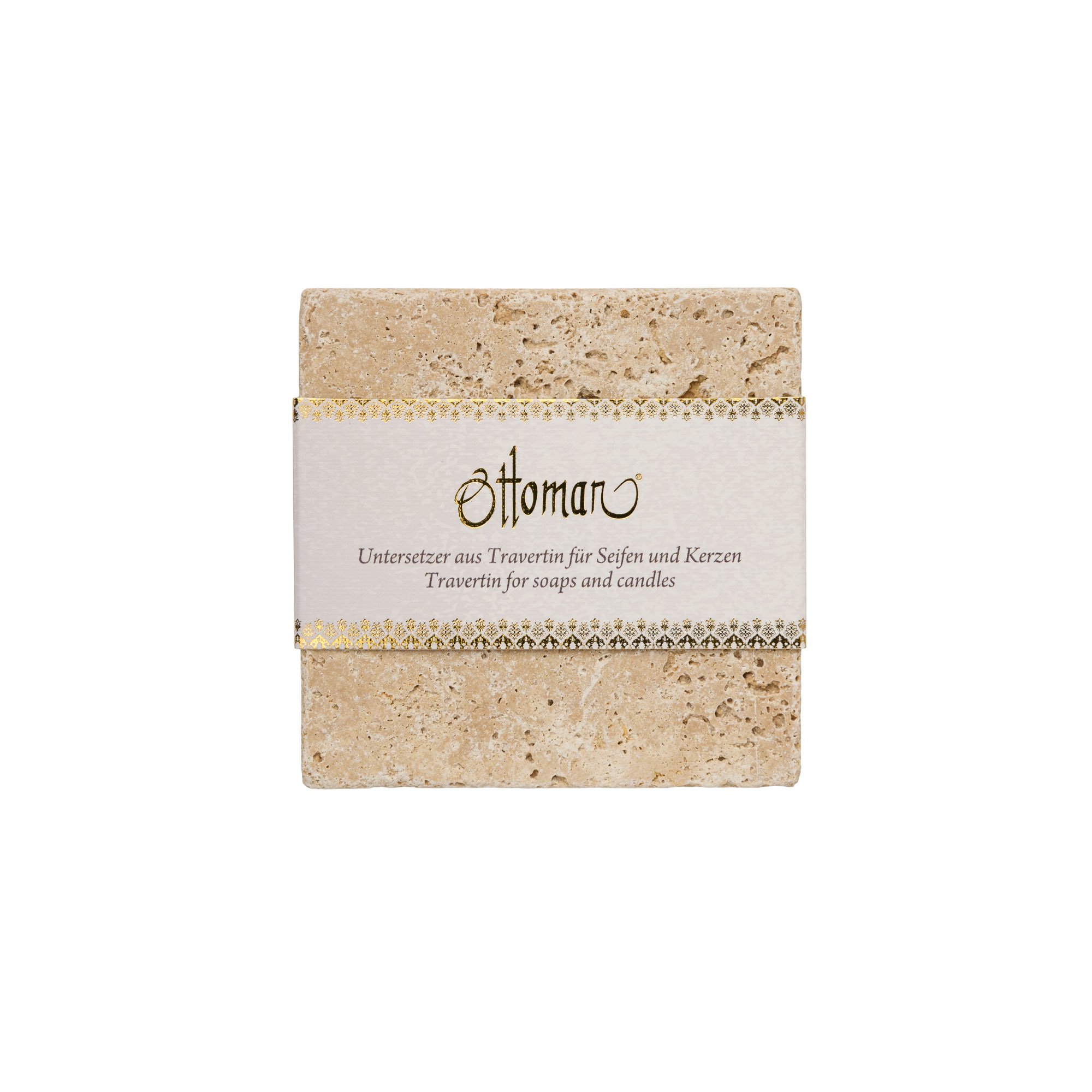 Travertin Soap dish Square Set of 4 Travertin Soap dish Square Set of 4