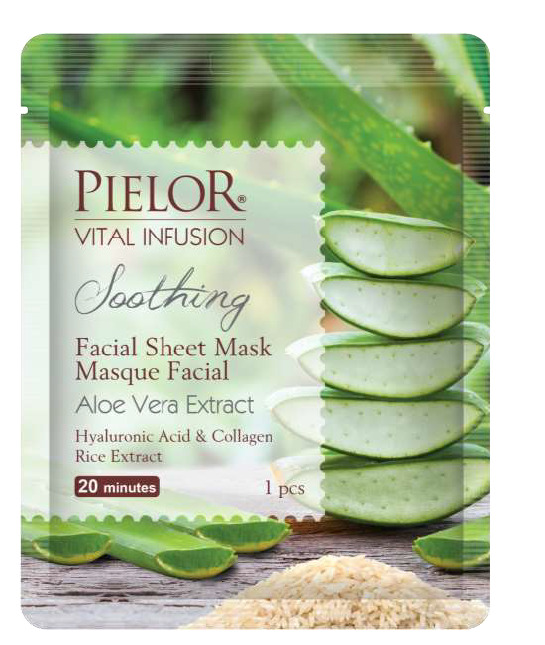PIELOR Gesichtsmasken - Aloe Vera