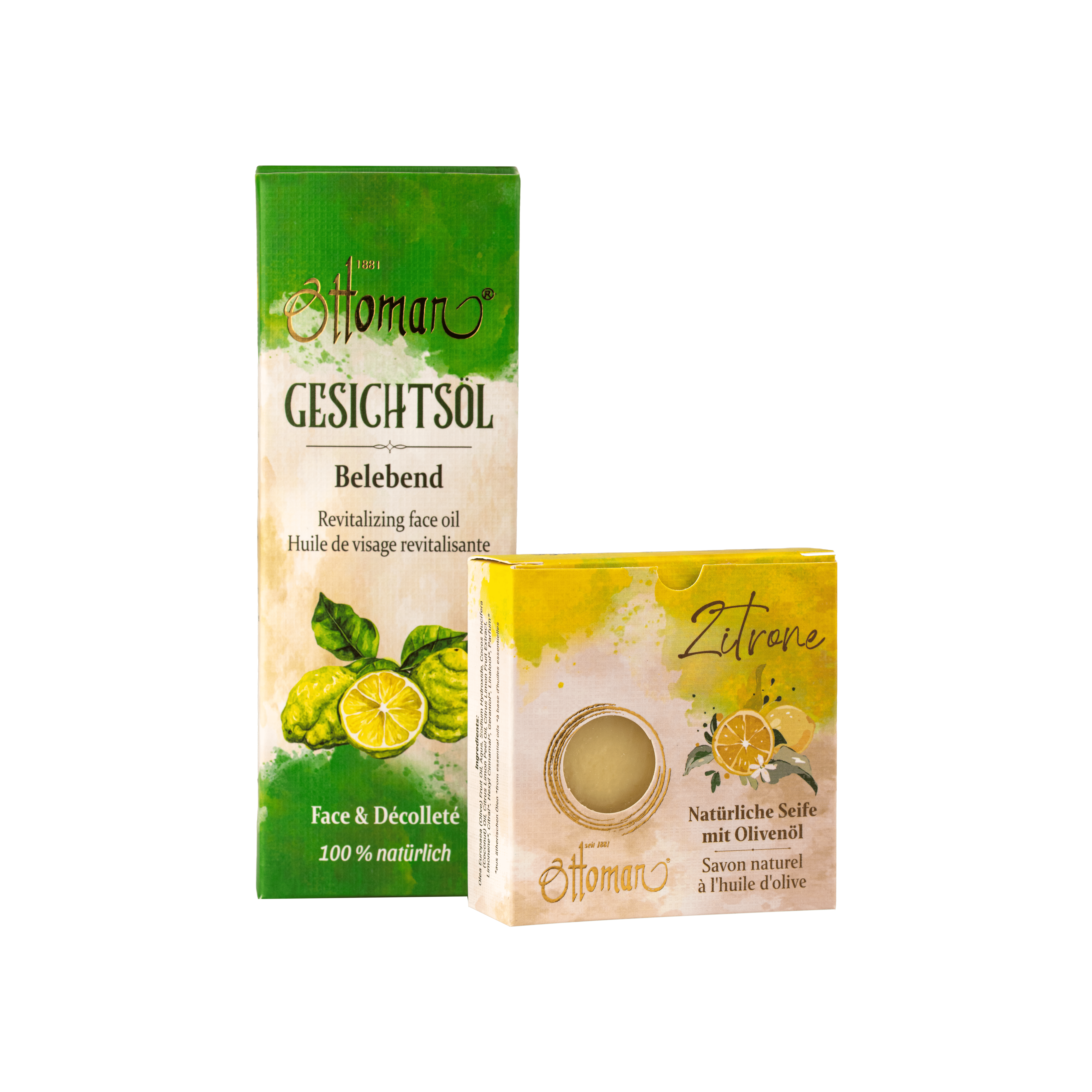 Gesichtsöl - Bergamotte & Zitrone - belebend