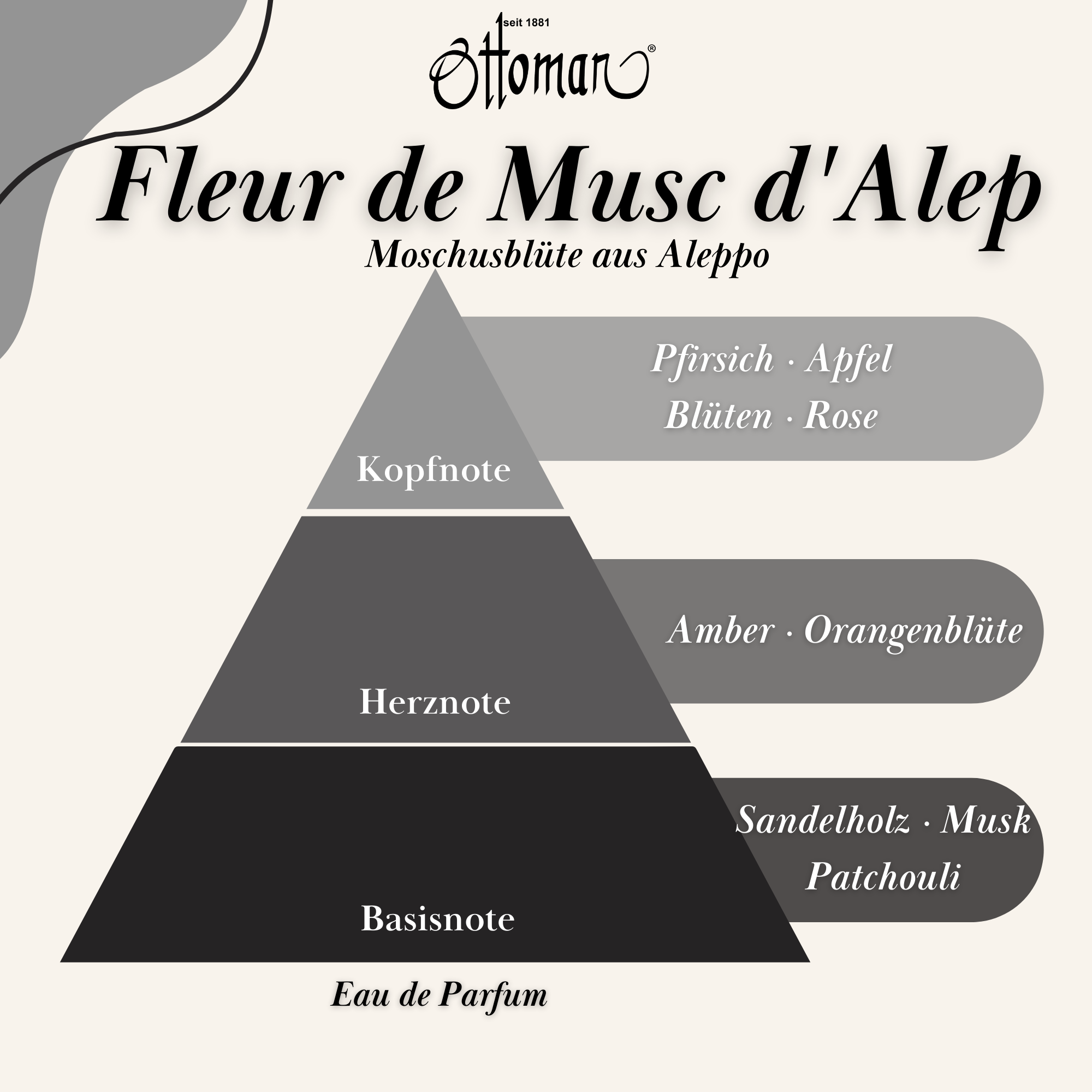 Parfüm - Fleur de Musc d'Alep - 50 ml