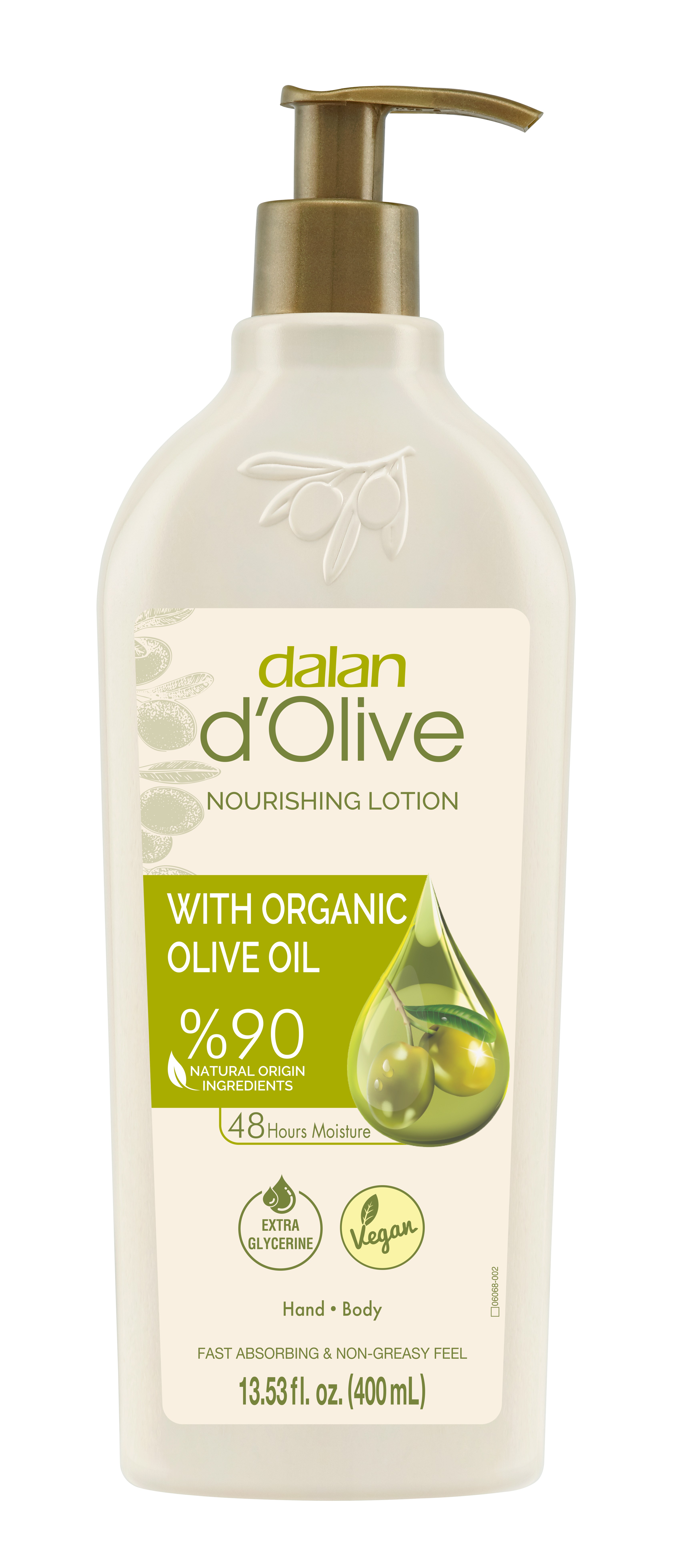 Dalan d´Olive Bodylotion mit Pumpspender 400 ml