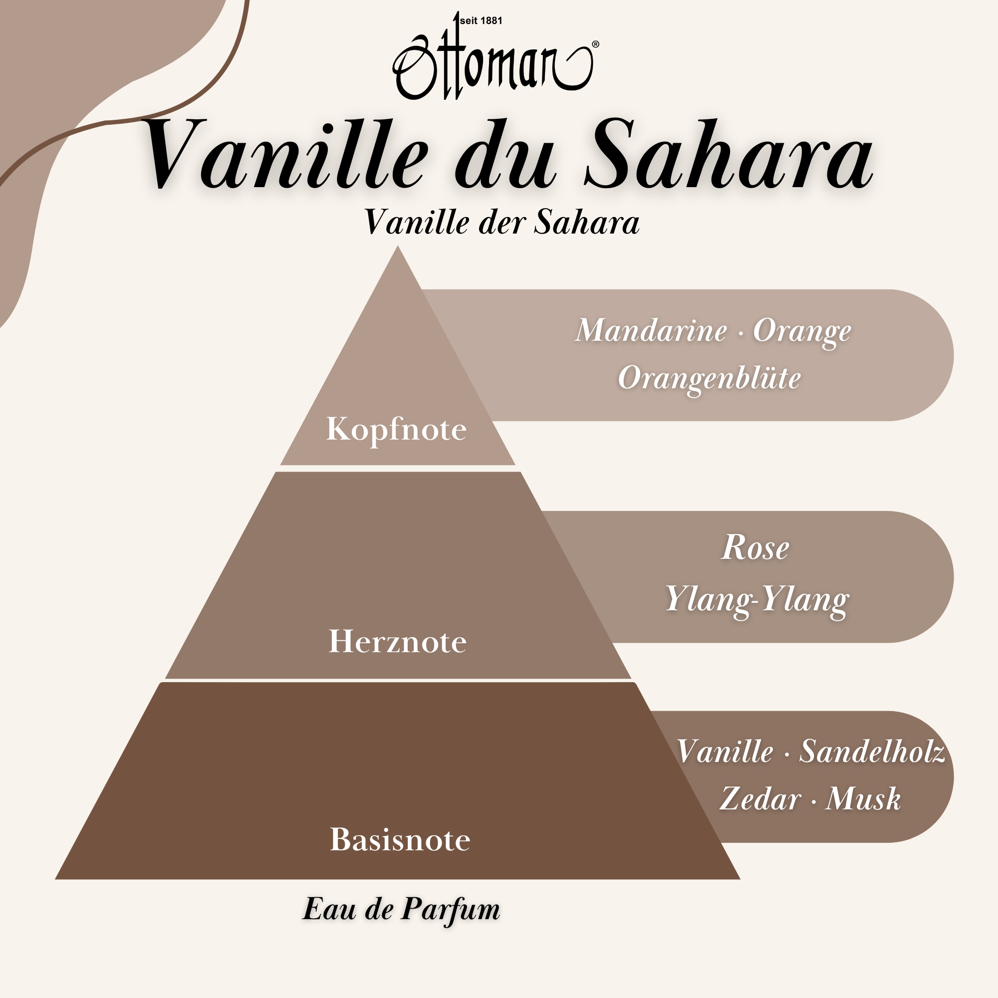 Parfüm - Vanille du Sahara - 50 ml